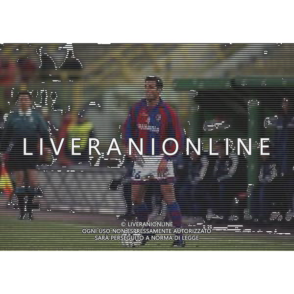 18-02-1999 BOLOGNA SEMIFINALE DI ANDATA COPPA ITALIA BOLOGNA FIORENTINA 0-2 NELLA FOTO STEFANO BETTARINI AG ALDO LIVERANI SAS