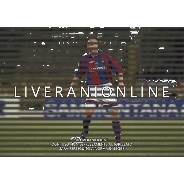 18-02-1999 BOLOGNA SEMIFINALE DI ANDATA COPPA ITALIA BOLOGNA FIORENTINA 0-2 NELLA FOTO KLAS INGESSON AG ALDO LIVERANI SAS