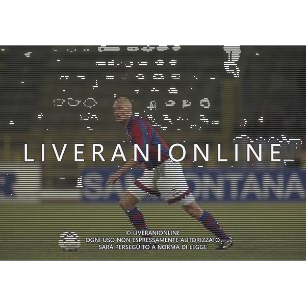 18-02-1999 BOLOGNA SEMIFINALE DI ANDATA COPPA ITALIA BOLOGNA FIORENTINA 0-2 NELLA FOTO KLAS INGESSON AG ALDO LIVERANI SAS