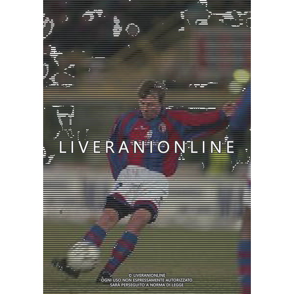 18-02-1999 BOLOGNA SEMIFINALE DI ANDATA COPPA ITALIA BOLOGNA FIORENTINA 0-2 NELLA FOTO IGOR KOLYVANOV AG ALDO LIVERANI SAS