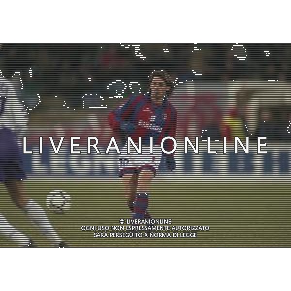 18-02-1999 BOLOGNA SEMIFINALE DI ANDATA COPPA ITALIA BOLOGNA FIORENTINA 0-2 NELLA FOTO GIUSEPPE SIGNORI AG ALDO LIVERANI SAS