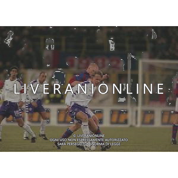 18-02-1999 BOLOGNA SEMIFINALE DI ANDATA COPPA ITALIA BOLOGNA FIORENTINA 0-2 NELLA FOTO JORG HEINRICH AG ALDO LIVERANI SAS