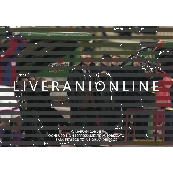 18-02-1999 BOLOGNA SEMIFINALE DI ANDATA COPPA ITALIA BOLOGNA FIORENTINA 0-2 NELLA FOTO GIOVANNI TRAPATTONI ALLENATORE FIORENTINA CALCIO AG ALDO LIVERANI SAS