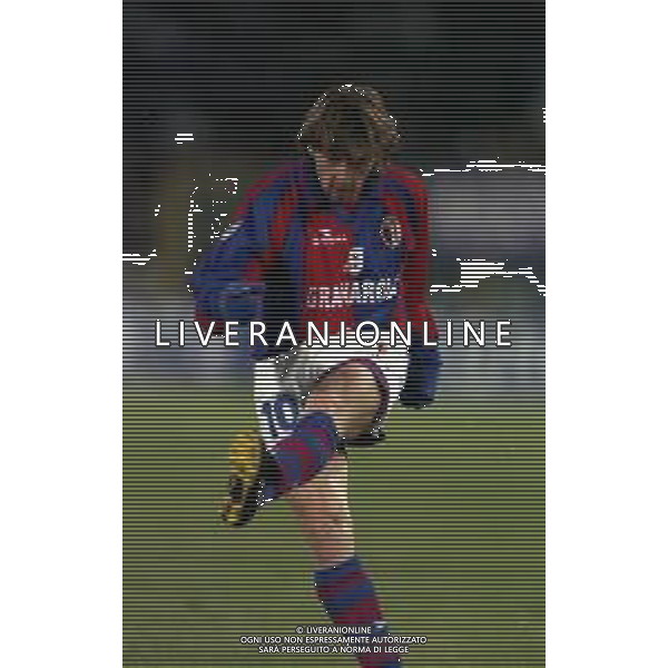 18-02-1999 BOLOGNA SEMIFINALE DI ANDATA COPPA ITALIA BOLOGNA FIORENTINA 0-2 NELLA FOTO GIUSEPPE SIGNORI AG ALDO LIVERANI SAS