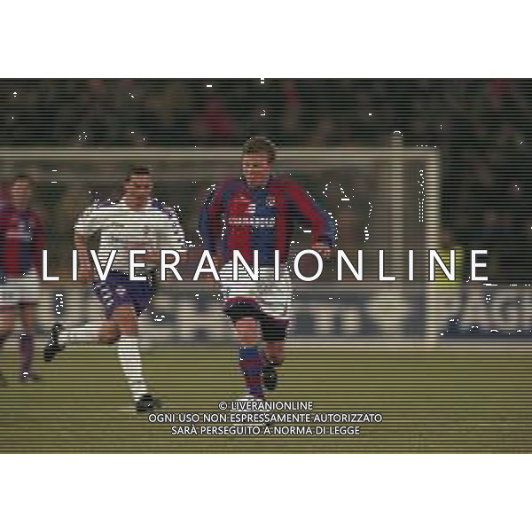18-02-1999 BOLOGNA SEMIFINALE DI ANDATA COPPA ITALIA BOLOGNA FIORENTINA 0-2 NELLA FOTO IGOR KOLYVANOV AG ALDO LIVERANI SAS