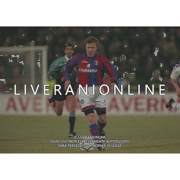 18-02-1999 BOLOGNA SEMIFINALE DI ANDATA COPPA ITALIA BOLOGNA FIORENTINA 0-2 NELLA FOTO IGOR KOLYVANOV AG ALDO LIVERANI SAS