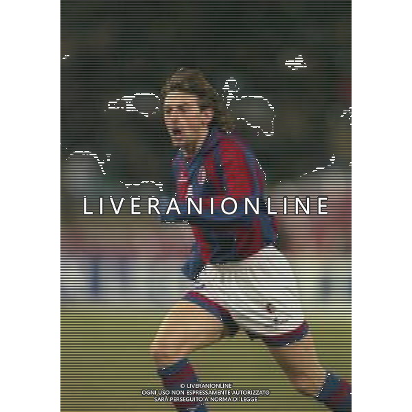 18-02-1999 BOLOGNA SEMIFINALE DI ANDATA COPPA ITALIA BOLOGNA FIORENTINA 0-2 NELLA FOTO GIUSEPPE SIGNORI AG ALDO LIVERANI SAS