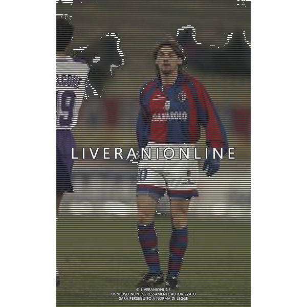 18-02-1999 BOLOGNA SEMIFINALE DI ANDATA COPPA ITALIA BOLOGNA FIORENTINA 0-2 NELLA FOTO GIUSEPPE SIGNORI AG ALDO LIVERANI SAS