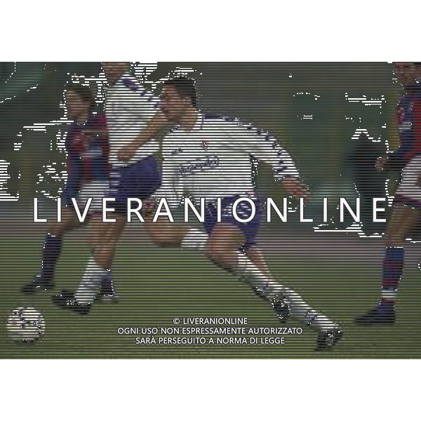 18-02-1999 BOLOGNA SEMIFINALE DI ANDATA COPPA ITALIA BOLOGNA FIORENTINA 0-2 NELLA FOTO FABRIZIO FICINI AG ALDO LIVERANI SAS