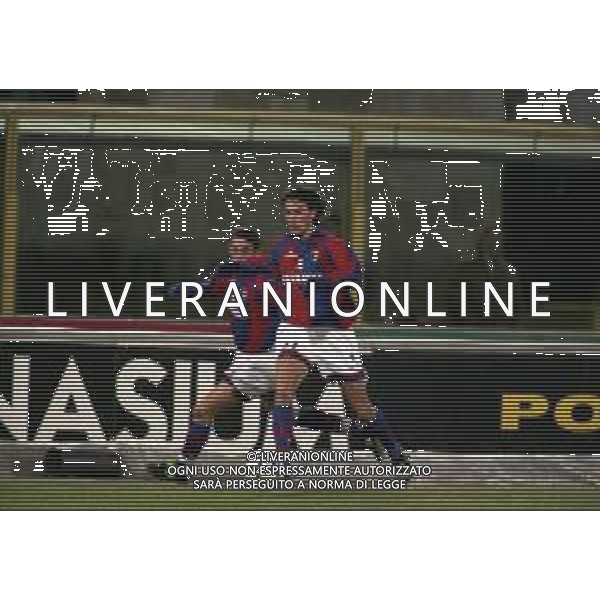 18-02-1999 BOLOGNA SEMIFINALE DI ANDATA COPPA ITALIA BOLOGNA FIORENTINA 0-2 NELLA FOTO JONATAN BINOTTO AG ALDO LIVERANI SAS