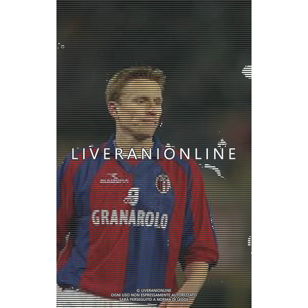 18-02-1999 BOLOGNA SEMIFINALE DI ANDATA COPPA ITALIA BOLOGNA FIORENTINA 0-2 NELLA FOTO KENNET ANDERSSON AG ALDO LIVERANI SAS