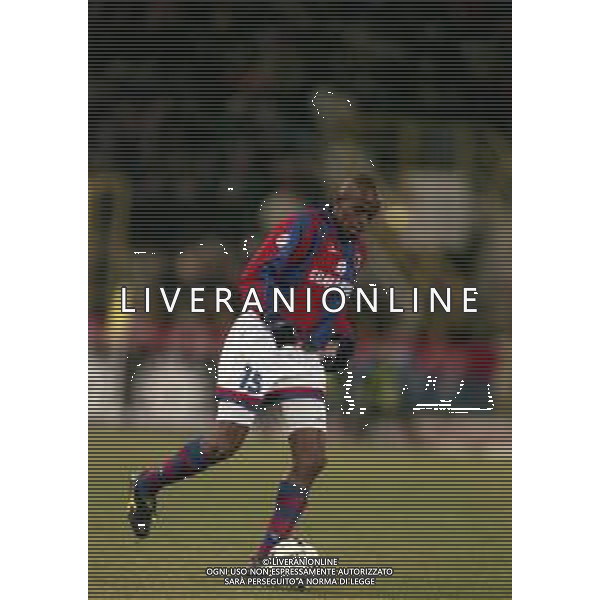 18-02-1999 BOLOGNA SEMIFINALE DI ANDATA COPPA ITALIA BOLOGNA FIORENTINA 0-2 NELLA FOTO LUCIANO AG ALDO LIVERANI SAS