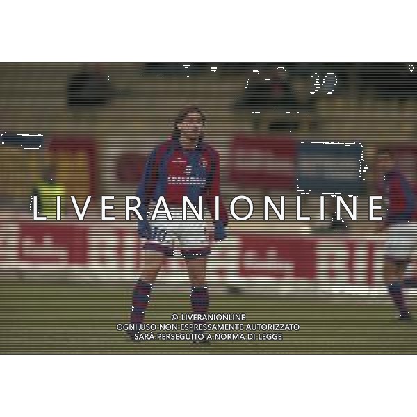 18-02-1999 BOLOGNA SEMIFINALE DI ANDATA COPPA ITALIA BOLOGNA FIORENTINA 0-2 NELLA FOTO GIUSEPPE SIGNORI AG ALDO LIVERANI SAS