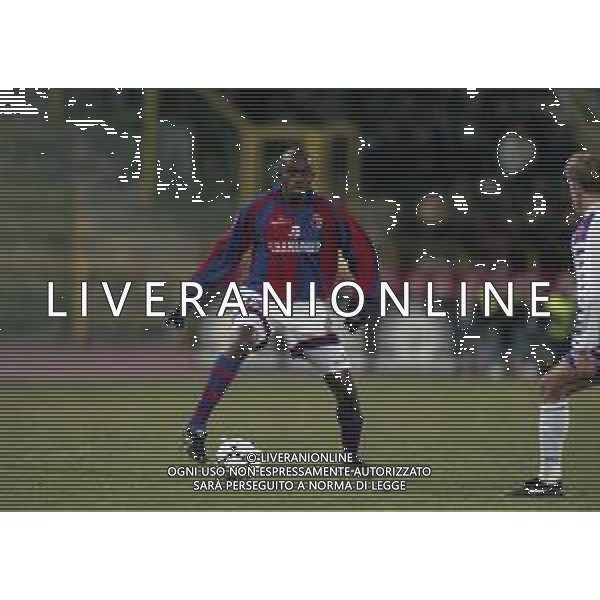 18-02-1999 BOLOGNA SEMIFINALE DI ANDATA COPPA ITALIA BOLOGNA FIORENTINA 0-2 NELLA FOTO LUCIANO AG ALDO LIVERANI SAS