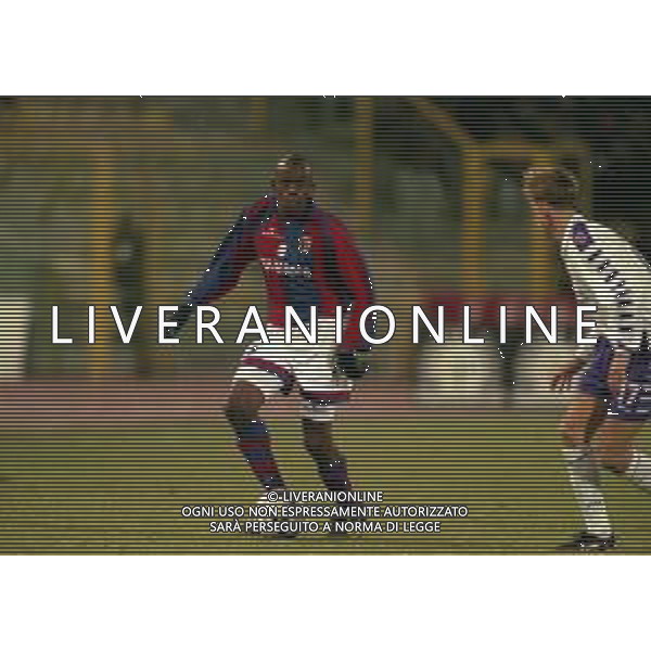 18-02-1999 BOLOGNA SEMIFINALE DI ANDATA COPPA ITALIA BOLOGNA FIORENTINA 0-2 NELLA FOTO LUCIANO AG ALDO LIVERANI SAS