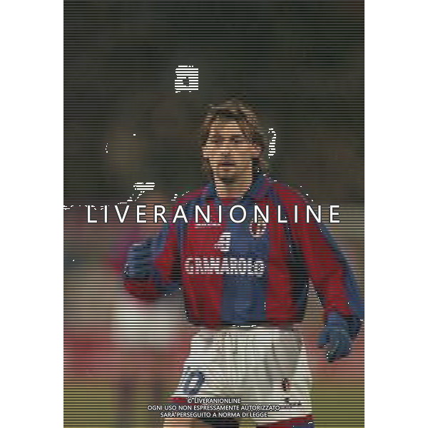 18-02-1999 BOLOGNA SEMIFINALE DI ANDATA COPPA ITALIA BOLOGNA FIORENTINA 0-2 NELLA FOTO GIUSEPPE SIGNORI AG ALDO LIVERANI SAS