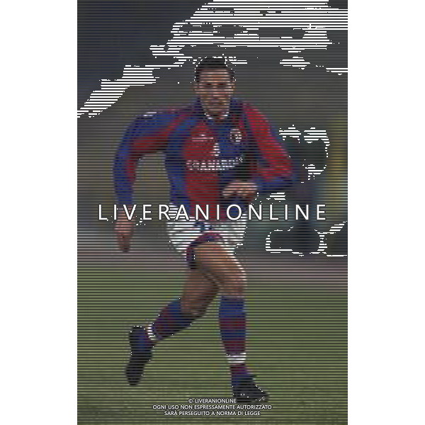 18-02-1999 BOLOGNA SEMIFINALE DI ANDATA COPPA ITALIA BOLOGNA FIORENTINA 0-2 NELLA FOTO STEFANO BETTARINI AG ALDO LIVERANI SAS