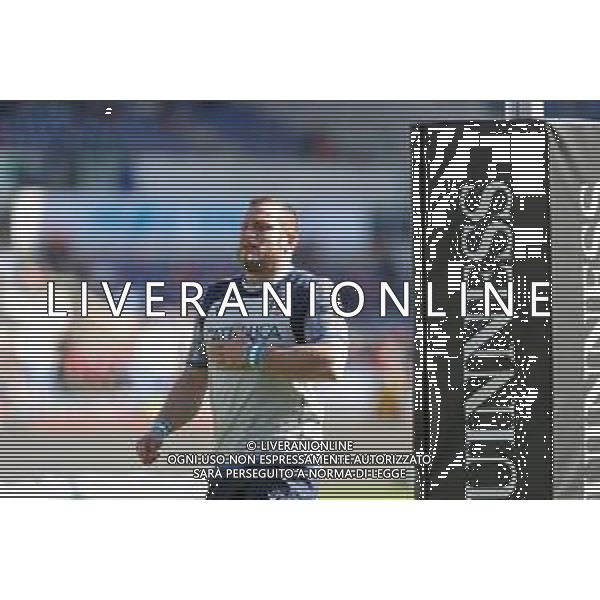 6 Nazioni Roma, Italia 22/02/2020 Italia vs Scozia Nella foto: Il capitano dell\'Italrugby Luca Bigi durante il riscaldamento contro la Scozia FOTO MASSIMILIANO CARNABUCI-ALESSIO MARINI-AG ALDO LIVERANI SAS