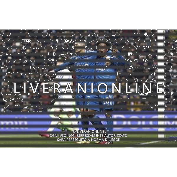 Spal - Juventus Campionato di Calcio Serie A TIM 22/02/2020 nella foto: Esultanza Cristiano Ronaldo (Juventus f.c.) Cuadrado Juan (Juventus f.c.) dopo il goal ©Claudio Zamagni/Agenzia Aldo Liverani ---- Cristiano Ronaldo (Juventus f.c.) Cuadrado Juan (Juventus f.c.) celebrates after scoring during Italian Serie A soccer match between S.P.A.L. Ferrara and JUVENTUS F.C. at Ferrara Paolo Mazza Stadium on February 22 2020 photo credit by Claudio Zamagni/Aldo Liverani Photo Agency