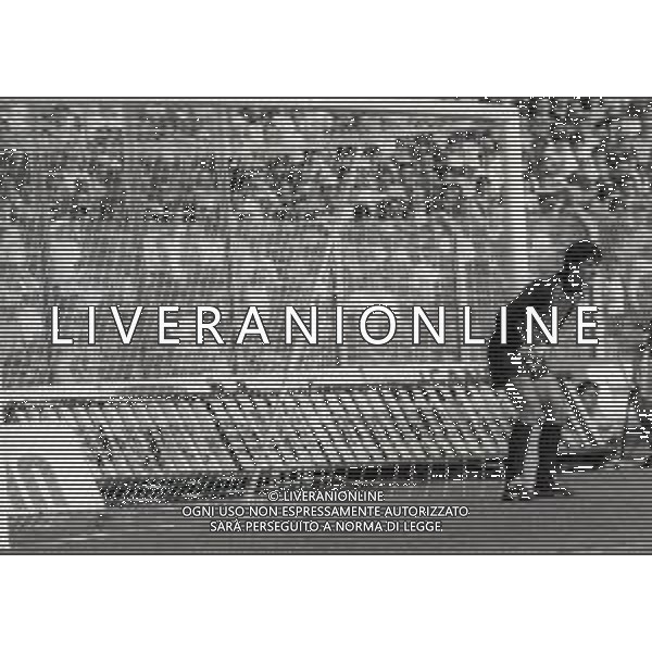 14-10-1984 BERGAMO CAMPIONATO DI CALCIO SERIE A ATALANTA CREMONESE 1-0 NELLA FOTO FAUSTO BORIN AG ALDO LIVERANI SAS