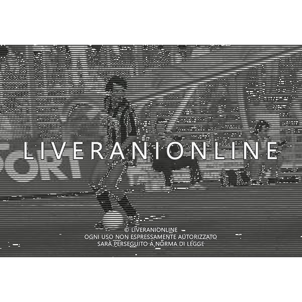 14-10-1984 BERGAMO CAMPIONATO DI CALCIO SERIE A ATALANTA CREMONESE 1-0 NELLA FOTO MARINO MAGRIN AG ALDO LIVERANI SAS