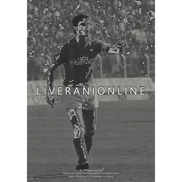 14-10-1984 BERGAMO CAMPIONATO DI CALCIO SERIE A ATALANTA CREMONESE 1-0 NELLA FOTO CLAUDIO BENCINA AG ALDO LIVERANI SAS