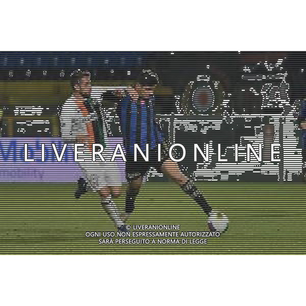 Campionato di Calcio Serie B 2019/2020 Pisa, Italia 22/02/2020 Pisa vs Venezia Nella foto: Mattia Aramu (Ve) contrasta Marco Pinato (Pi) FOTO GABRIELE MASOTTI-ALESSIO MARINI-AG ALDO LIVERANI SAS