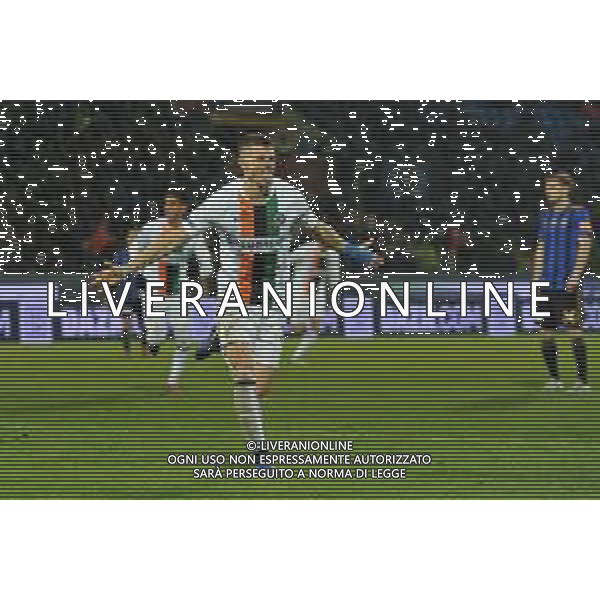 Campionato di Calcio Serie B 2019/2020 Pisa, Italia 22/02/2020 Pisa vs Venezia Nella foto: La gioia di Samuele Longo (Ve) dopo il gol del 2-1 FOTO GABRIELE MASOTTI-ALESSIO MARINI-AG ALDO LIVERANI SAS