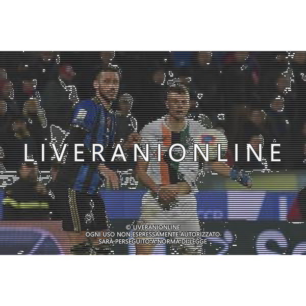 Campionato di Calcio Serie B 2019/2020 Pisa, Italia 22/02/2020 Pisa vs Venezia Nella foto: Simone Benedetti (Pi) e Samuele Longo (Ve) FOTO GABRIELE MASOTTI-ALESSIO MARINI-AG ALDO LIVERANI SAS