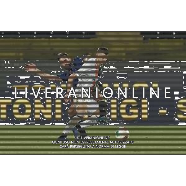 Campionato di Calcio Serie B 2019/2020 Pisa, Italia 22/02/2020 Pisa vs Venezia Nella foto: Samuele Longo (Ve) contrastato da Antonio Caracciolo (Pi) FOTO GABRIELE MASOTTI-ALESSIO MARINI-AG ALDO LIVERANI SAS