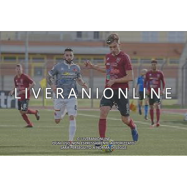 Campionato di Calcio Serie C - Lega Pro 2019/2020 Pontedera, Italia 23/02/2020 Pontedera vs Alessandria Nella foto: Giacomo Risaliti (P) appoggia al portiere inseguito da Riccardo Chiarello (A) FOTO FABIO FAGIOLINI-ALESSIO MARINI-AG ALDO LIVERANI SAS