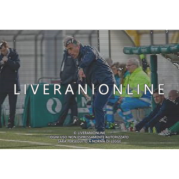 Campionato di Calcio Serie C - Lega Pro 2019/2020 Pontedera, Italia 23/02/2020 Pontedera vs Alessandria Nella foto: Ivan Maraia allenatore del Pontedera FOTO FABIO FAGIOLINI-ALESSIO MARINI-AG ALDO LIVERANI SAS