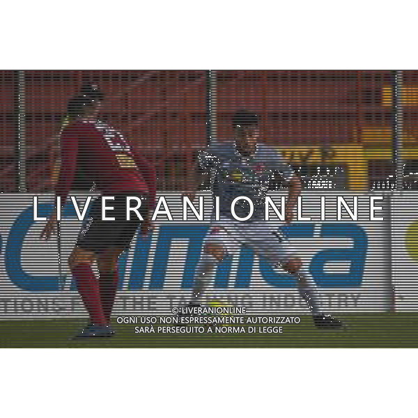 Campionato di Calcio Serie C - Lega Pro 2019/2020 Pontedera, Italia 23/02/2020 Pontedera vs Alessandria Nella foto: Gabriel Isaac Cleur (A) affrontato da Pietro Visconti (P) FOTO FABIO FAGIOLINI-ALESSIO MARINI-AG ALDO LIVERANI SAS