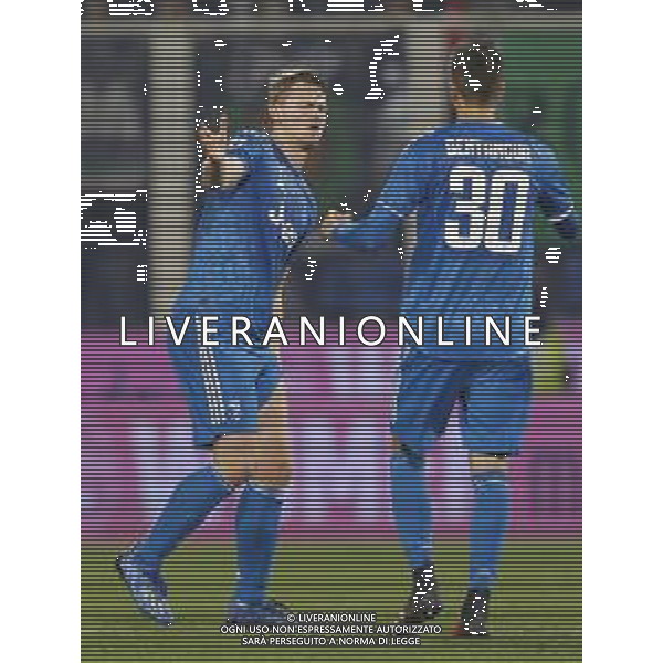 Spal - Juventus Campionato di Calcio Serie A TIM 22/02/2020 nella foto: Matthijs de Ligt(Juventus f.c.) Betancur Rodrigo (Juventus f.c.) ©Claudio Zamagni/Agenzia Aldo Liverani ---- Matthijs de Ligt(Juventus f.c.) Betancur Rodrigo (Juventus f.c.) during Italian Serie A soccer match between S.P.A.L. Ferrara and JUVENTUS F.C. at Ferrara Paolo Mazza Stadium on February 22 2020 photo credit by Claudio Zamagni/Aldo Liverani Photo Agency