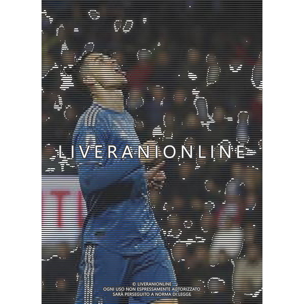 Spal - Juventus Campionato di Calcio Serie A TIM 22/02/2020 nella foto: Cristiano Ronaldo (Juventus f.c.) ©Claudio Zamagni/Agenzia Aldo Liverani ---- Cristiano Ronaldo (Juventus f.c.) during Italian Serie A soccer match between S.P.A.L. Ferrara and JUVENTUS F.C. at Ferrara Paolo Mazza Stadium on February 22 2020 photo credit by Claudio Zamagni/Aldo Liverani Photo Agency