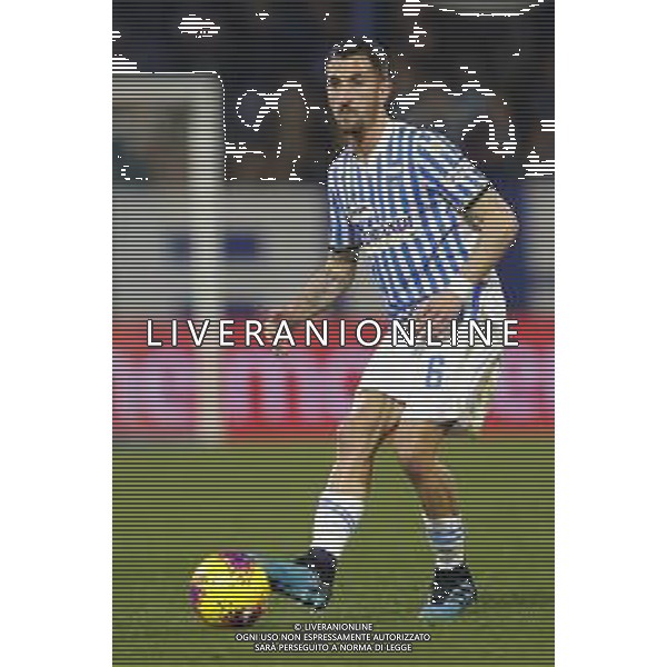 Spal - Juventus Campionato di Calcio Serie A TIM 22/02/2020 nella foto: Valdifiorei Mirko(spal ferrara) ©Claudio Zamagni/Agenzia Aldo Liverani ---- Valdifiorei Mirko(spal ferrara) during Italian Serie A soccer match between S.P.A.L. Ferrara and JUVENTUS F.C. at Ferrara Paolo Mazza Stadium on February 22 2020 photo credit by Claudio Zamagni/Aldo Liverani Photo Agency