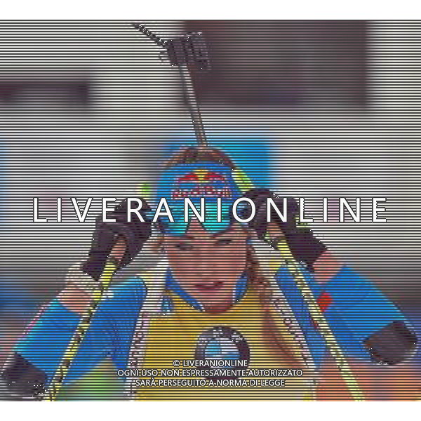 Biathlon Anterselva (BZ), Italia 23/02/2020 IBU World Cup Biathlon 2020 - Partenza in Linea Femminile Nella foto: Dorothea Wierer (ITA) in zona poligono ©Franco DeBernardi - Alessio Marini / AGENZIA ALDO LIVERANI SAS