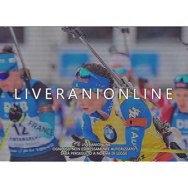Biathlon Anterselva (BZ), Italia 23/02/2020 IBU World Cup Biathlon 2020 - Partenza in Linea Femminile Nella foto: Dorothea Wierer (ITA) transita in zona poligono ©Franco DeBernardi - Alessio Marini / AGENZIA ALDO LIVERANI SAS