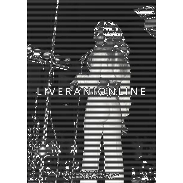 RETROSPETTIVA PATTY PRAVO CANTANTE NELLA FOTO PATTY PRAVO A RIMINI NELL\'ANNO 1969 AG ALDO LIVERANI SAS