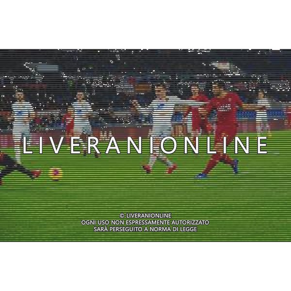 Campionato di Calcio Serie A 2019/2020 Roma, Italia 23/02/2020 Roma vs Lecce Nella foto: rete Henrikh Mkhitaryan (Roma) 2-0 FOTO RENATO OLIMPIO-ALESSIO MARINI-AG ALDO LIVERANI SAS