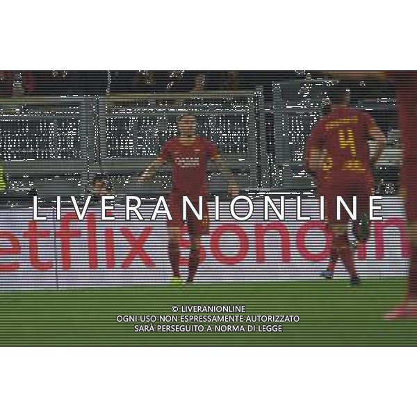 Campionato di Calcio Serie A 2019/2020 Roma, Italia 23/02/2020 Roma vs Lecce Nella foto: esutanza Aleksandar Kolarov (Roma) FOTO RENATO OLIMPIO-ALESSIO MARINI-AG ALDO LIVERANI SAS