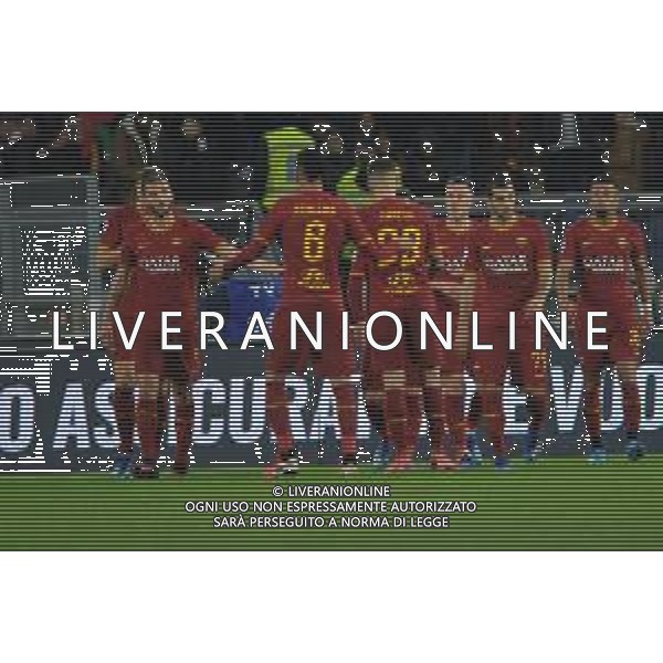 Campionato di Calcio Serie A 2019/2020 Roma, Italia 23/02/2020 Roma vs Lecce Nella foto: esutanza Roma