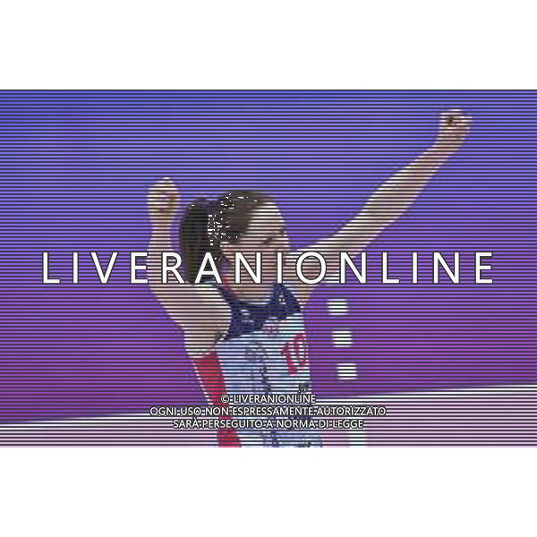 Campionato di Volley Serie A1 Femminile 2019/2020 Firenze, Italia 23/02/2020 Il Bisonte Firenze vs Savino Del Bene Scandicci Nella foto: Esultanza Lonneke Sloetjes (Savino Del Bene Scandicci) FOTO LISA GUGLIELMI-ALESSIO MARINI-AG ALDO LIVERANI SAS