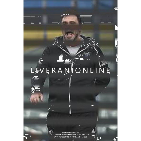 Campionato di Calcio Serie B 2019/2020 Pisa, Italia 09/02/2020 Pisa vs Chievo Nella foto: L\'allenatore del Pisa Luca D\'Angelo FOTO GABRIELE MASOTTI-ALESSIO MARINI-AG ALDO LIVERANI SAS