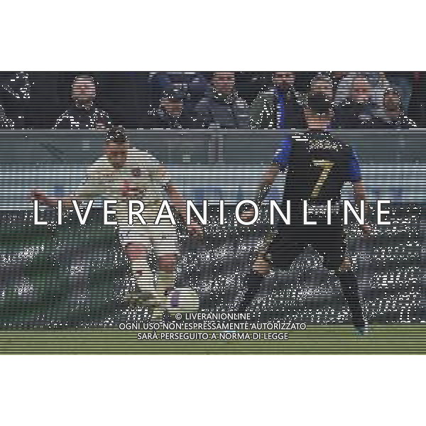 Campionato di Calcio Serie B 2019/2020 Pisa, Italia 09/02/2020 Pisa vs Chievo Nella foto: Emanuele Giaccherini affrontato da Nicholas Siega (Pi) FOTO GABRIELE MASOTTI-ALESSIO MARINI-AG ALDO LIVERANI SAS