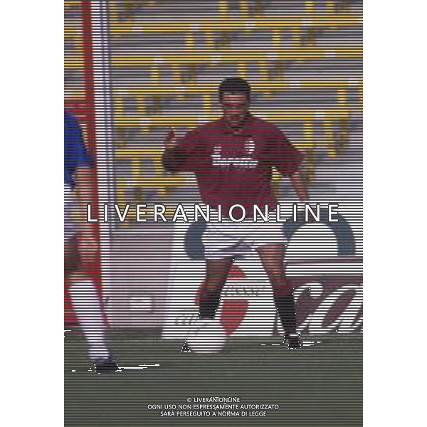 RETROSPETTIVA CARLOS ALBERTO AGUILERA CALCIATORE NELLA FOTO CARLOS ALBERTO AGUILERA CON LA MAGLIA DEL TORINO CALCIO AG ALDO LIVERANI SAS