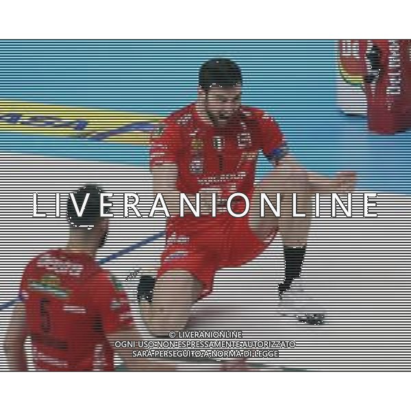 BOLOGNA 23 02 2020 FINALE COPPA ITALIA PALLAVOLO MASCHILE LUBE CIVITANOVA-PERUGIA 3-2 NELLA FOTO SIMONE ANZANI LUBE ©SANNA / AGENZIA ALDO LIVERANI SAS