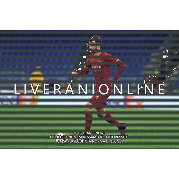 Roma vs Gent Europa League - Sedicesimi di finale Stadio Olimpico - Roma 20-02-2020 nella foto Bryan Cristante©Federico Gaetano / AGENZIA ALDO LIVERANI SAS
