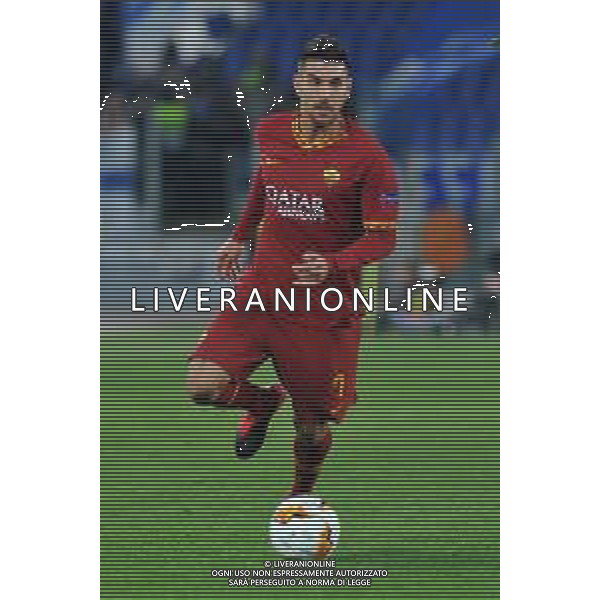 Roma vs Gent Europa League - Sedicesimi di finale Stadio Olimpico - Roma 20-02-2020 nella foto Lorenzo Pellegrini©Federico Gaetano / AGENZIA ALDO LIVERANI SAS
