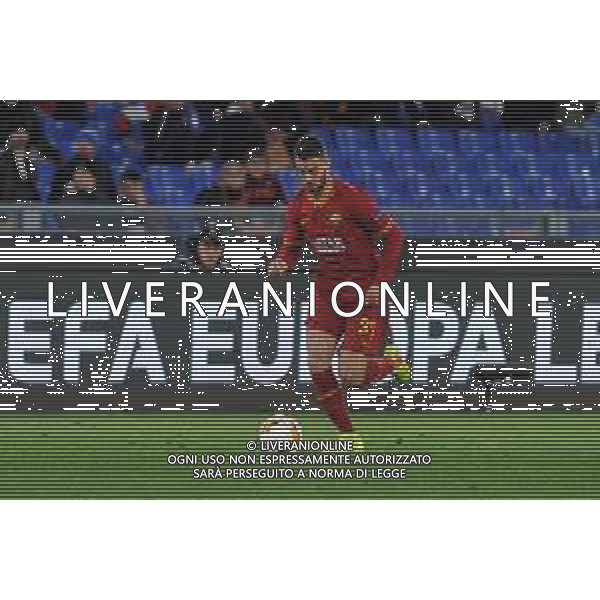 Roma vs Gent Europa League - Sedicesimi di finale Stadio Olimpico - Roma 20-02-2020 nella foto Leonardo Spinazzola©Federico Gaetano / AGENZIA ALDO LIVERANI SAS